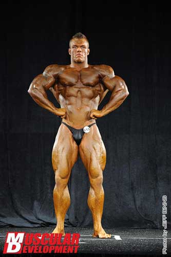 Dallas McCarver, culturista profesional a los 21 años