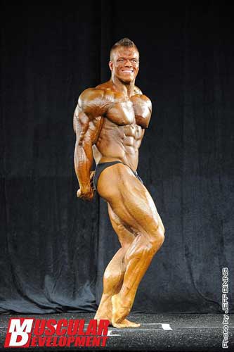 Dallas McCarver, culturista profesional a los 21 años